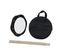 Mikinona 1set Beginner Dumb Drum Convenient Carrying Bag Practice Drum for Material for Family and Realistic Beat Feedback