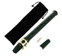 Mikinona 1set Mini Portable Saxophone Beginner-friendly Pocket Sax for Boys and Girls Carrying Bag Musical Toy for Birthdays and Early Education