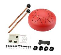 Mikinona 1set Portable Tongue Drum Ethereal Percussion Musical Instrument for Practice and Crisp Sound for Music Enlightenment and Concentration