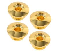 Mikinona 1set Replacement Guitar Strap Locks Metal for Guitar and Ukulele and Easy to Install Locking System Anti- Design