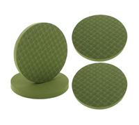 Mikinona 2 Pairs Knee Pad Cushion Round Thick Yoga Pads for Comfortable Home Workouts Joint Protection for Knees Elbows Wrists Back Easy to Clean Enhance Stability