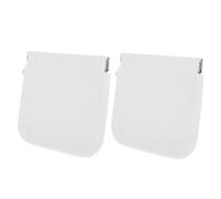Mikinona 2 Pcs Cute Makeup Bags Travel Friendly Mini Coin Pouches Water Resistant Makeup Organizers Versatile Change Purse for Women Stylish Storage