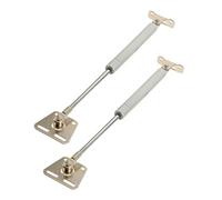 Mikinona 2 Pcs Gas Strut Hydraulic Support Rods for Cabinet Doors 100n Pneumatic Lift Hinge for Soft Close for Toy Boxes and Kitchen Cabinets