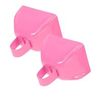 Mikinona 2 Pcs Metal Cowbells for Football Games Loud Noise Makers Sports Handheld Bells for Celebrations Parties Weddings with Powerful Resonant Sound and Compact Design
