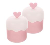 Mikinona 2 pcs Portable Macaron Color Washing Face Bubble Maker Foam Maker for Facial Cleanser Easy to Use Reusable Soft Foam Creator for Women Skincare Tool