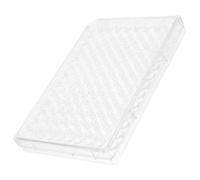 Mikinona 2 pcs Tissue Culture Plate with Lid for Laboratory Cell Growth Deep Bottom Cell Culture Plate for Accurate Experimental Results