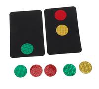 Mikinona 2 Pcs Traffic Light Change Cards Interactive for Boys and Strategic Party Prank Game for Family Gatherings Talent Shows and Travel Entertainment