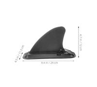 Mikinona 2 Pieces 4-inch Detachable Sup Paddle Board Fins Water Stabilizer Surfboard Tail Fin Paddle Water Divider for Stand up Surfing Balance