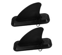 Mikinona 2 Sets Detachable Surfboard Tail Fin with Slide In Design Plastic Paddleboard Fin Water Separator for Sup and Surfboard Replacement