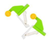 Mikinona 2 Sets Mechanical Pulley System with Table Clamp Crane Construction Pulley Kit for Science Experiments Physics Learning Tools for Elementary Students and Stem Education