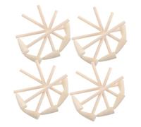 Mikinona 20 Pcs Mini Wooden Hammers for Educational DIY Pounding Small Wood Mallets for Creative Role Play Tools Enhance Fine Motor Skills and Imagination