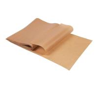 Mikinona 200 Pcs Unbleached Baking Paper Non-Stick Greaseproof Parchment Paper for Barbecue Air Fryer Oven Steaming Oil Absorbing Food Grade Baking Liners