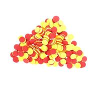 Mikinona 200pcs Dual Color Math Counting Chips for EVA Educational Discs for Kindergarten Learning Visual Aid Manipulatives to Boost Calculation and Logical Thinking Skills