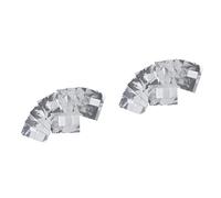 Mikinona 200pcs Gel Nail Polish Remover Pads Soak off Gel Foils Cotton Pad Nail Wraps Remover Quick and Easy for Home and Salon