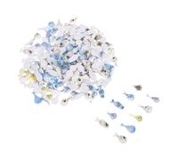 Mikinona 200pcs Mini Resin Bud for Dollhouse Accessories Tiny Flower Vase Models for Micro Landscape Decoration Miniature Fairy Garden Crafts Unique Collectible Art