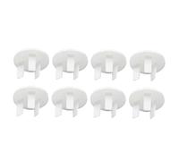Mikinona 200pcs Safety Socket Covers for Home and Nursery Childproof Power Outlet Protectors Electrical Plug Protectors to Prevent Shock Risks