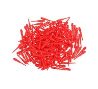 Mikinona 200pcs Soft Plastic Dart Tips Thread Diameter Safe Replacement Points for Electronic Dartboards Easy to Install Soft Tip Ends for Beginners and Experts