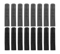 Mikinona 20pcs Bike Brake Lever Grip Protector Covers Anti-Slip Brake Handle Sleeves for Mountain and Road Bicycles Black and Gray