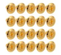 Mikinona 20pcs Clipper Screws Replacement Set for Clipper Repairs and Maintenance, Gold Tone Trimmer Adjusting Rod Screws Compatible with 8591/1919 Blades, Professional Haircutting Tool
