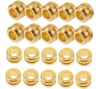 Mikinona 20pcs Durable Guitar String Beads Easy to Replace String Accessories for Folk Classical Guitars Enhances Sound Quality