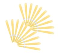 Mikinona 20Pcs Ear Wax Removal Candles with Drip Stopper Gentle Heat Ear Cleaner Tool for Men and Women Bright Color Cones for Safe and Softening and Cleaning