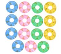 Mikinona 20pcs Mini Swim Rings Floating Swimming Float Accessories for Bath Decor Shower Gift Pool Party Fun Random Color