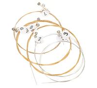 Mikinona 20pcs Pipa Practice String Accessories Lyre Harp Strings Replacement Metal