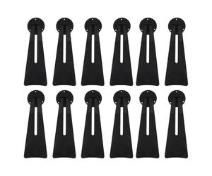 Mikinona 20pcs Plastic Photo Frame Supports Rotating Brackets Tabletop Picture Holders for Studios and Office Use Convenient Replacement Back Stand