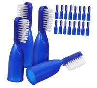 Mikinona 20Pcs Portable Tiny Toothbrushes for Inmates Compact Mini Tooth Brush with Ergonomic Grip Lightweight and Practical for Prisons and Rehabilitation Centers Safe Design to Prevent