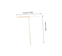 Mikinona 20Pcs Wooden Flying Outdoor Hand-rubbing Propeller Flyers for Family Fun Interactive Multiplayer Game Safe Natural Material