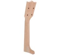 Mikinona 21-inch Concert Ukulele Neck Wooden Fingerboard Finger Plate Ukulele Accessories for Diy Instrument Repair and