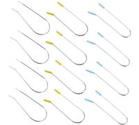 Mikinona 24pcs Electric Hair Curling Replacement Clips Jumbo Spiral Curlers for Hair Styling Hot Roller Clips for Women Men
