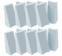 Mikinona 24pcs Gradient Sponge Wedge Nail Art Applicator Portable Multi-surface Manicure Tool for Professional Personal Use Washable Reusable Soft Skin-friendly Material
