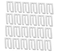 Mikinona 24pcs Metal Barber Cape Clips Secure Haircutting Cape Buckle Hooks for Professional Styling Easy Attachment Enhanced Cleanliness for Salon Use