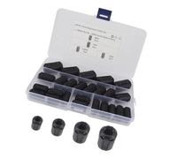 Mikinona 25 Pcs Ferrite Core Cord Rings Noise Filter Clips for Power and Data Cables Detachable Interference Choke with Inner High Efficiency Noise Suppression for USB Audio Video and