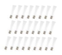 Mikinona 25pcs 15ml Empty Lip Gloss Tubes Lip Balms Tube Plastic Container Leakproof Diy Storage Bottles