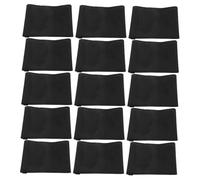 Mikinona 25pcs Black Elastic Upper Arm Bands Adjustable Mourning Armbands for Funeral Memorials Sports Events and Soccer Teams