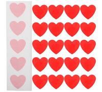 Mikinona 25pcs Waterproof Fingertip Bandages Heart-Shaped Adhesive Wounded Patches Small Breathable Plastic Bandages Lightweight and Flexible for Camping and Mountaineering