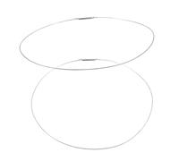 Mikinona 2pc Washer Door Seal Ring Clamp Replacement for Front Load Washing Machine Stainless Steel Seal