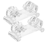 Mikinona 2pcs Acrylic Display Easel Stand for Thumb Piano Sturdy Kalimba Holder Riser Kalimba Storage Rack