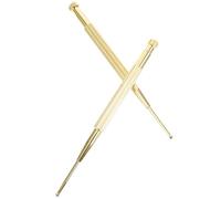 Mikinona 2Pcs Acupressure Ear Point Probe Solid Spring Body Tool for Precision Pressure Application Acupuncture Points
