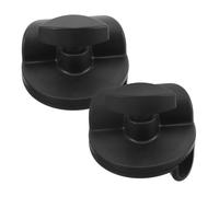 Mikinona 2pcs Adjustable Mic Boom Stand Clips Live Broadcast Crossbar Clamp Rotatable Microphone Arm Accessories Compatible Desktop and Tripod Use