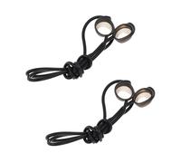 Mikinona 2Pcs Anti-lost Silicone Earphone Leash for Buds Wireless Earbuds Strap with Comfortable Flexible Neck Cord Lightweight and Skin-friendly Design