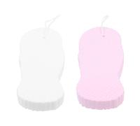 Mikinona 2pcs Bath Sponges Soft Exfoliating Shower Tools for Gentle Body Cleaning Efficient Dead Skin Removal Space Saving Light Weight for Daily Use and Deep Cleansing