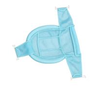 Mikinona 2pcs Bath Support Pad Non-Slip Mesh Adjustable Bath Seat with Soft Cushion Ergonomic Head Neck Back Support for Newborns Compatible with Standard Bathtubs