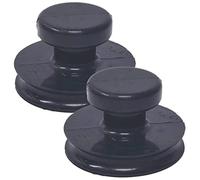 Mikinona 2pcs Bodhisattva Bowl Suction Cup Handle Sound Bowl Stabilizer Buddha Sound Bowl Suction Cups Zen Decoration Singing Bowl Lifting Handle Suction Handle Tibetan Bowl Mat Rubber