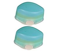Mikinona 2pcs Boy Girl Sunscreen Applicator Brush Soft Face Blending Makeup Brush for Effortless Sun Block Application Smooth and Comfortable Use for Boy Girl Stylish and Fun Design