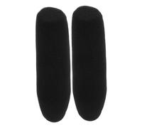Mikinona 2pcs Camera Microphone Windshield Covers High-density Sponge Windscreens for Noise Reduction Windproof Protection Dust-resistant and Antistatic Easy Installation for Interviews and