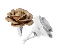 Mikinona 2pcs Car Air Freshener Vent Clips Cute Flower Design for Car Decoration User Friendly Installation Safe Materials Fresh Fragrance for Enhanced Driving Experience