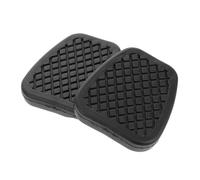 Mikinona 2pcs Car Foot Pedal Pads Replacement Rubber Covers Non-slip Brake and Clutch Pedal Pads Fit for Honda Fit City Br Anti-skid Surface for Enhanced Grip and Safety
